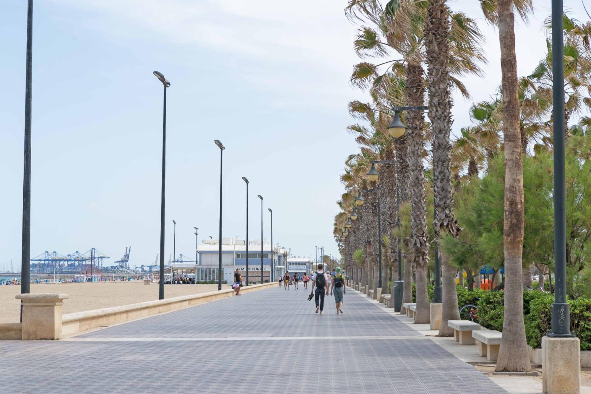 Malvarrosa Las Arenas Access فالنسيا المظهر الخارجي الصورة