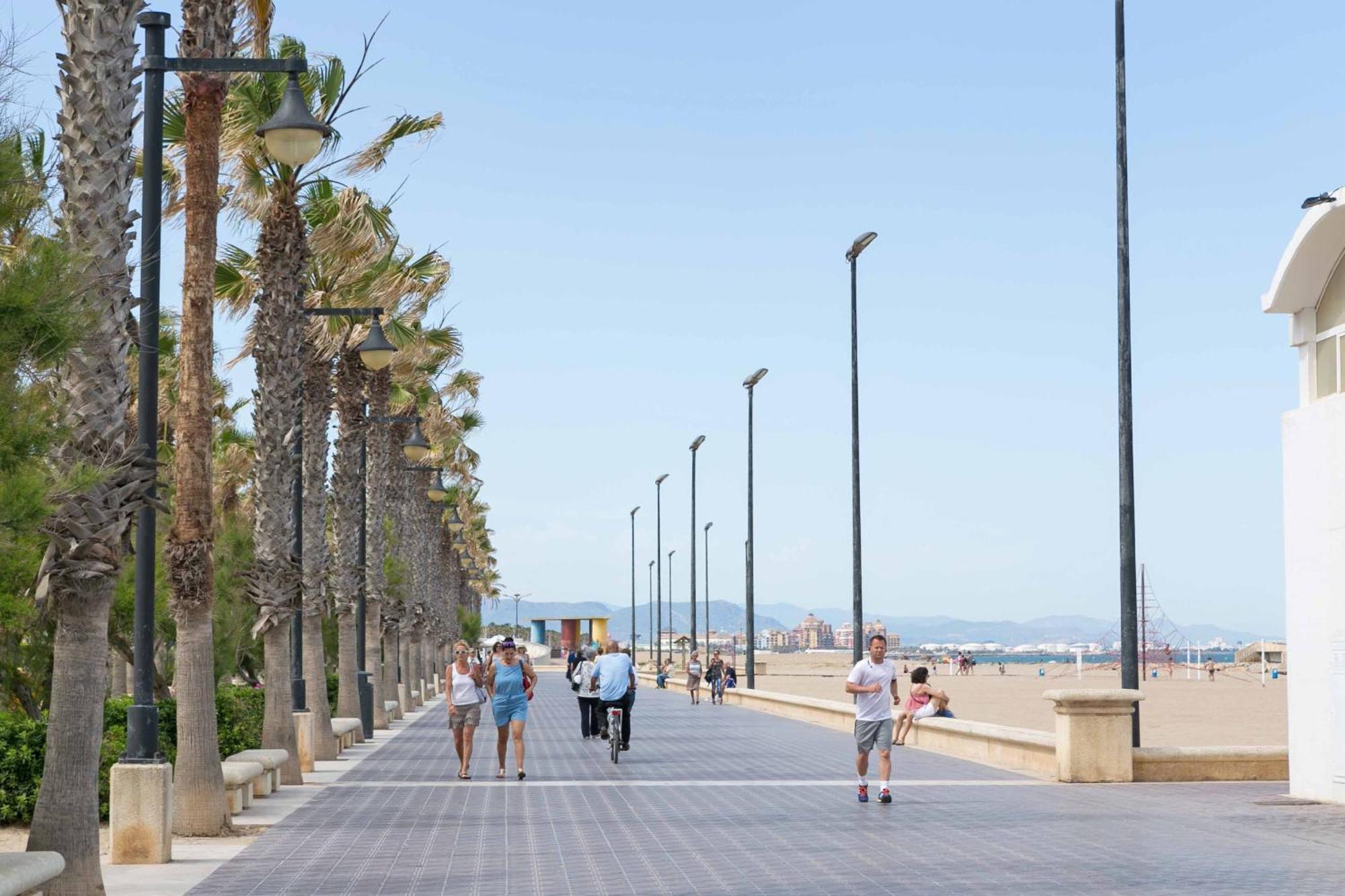 Malvarrosa Las Arenas Access فالنسيا المظهر الخارجي الصورة